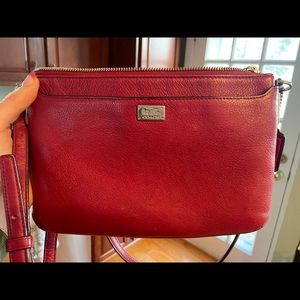 Red Coach Crossbody